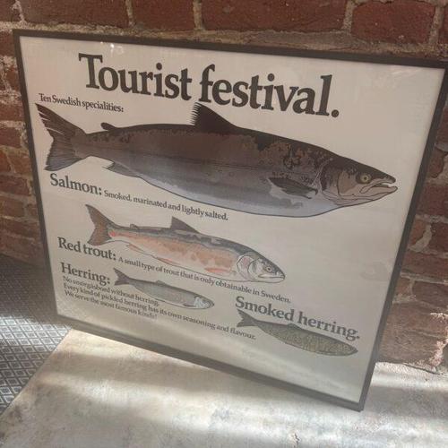 Vintage Tourist Festival Poster, Sweden, 1960s For Sale - Image 3 of 4