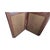 Vintage Maitland-Smith Hand Made Three-Panel Mirrored Woven Room Divider Screen For Sale - Image 10 of 11