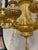 Circa 1900 Caldwell gilt bronze 12 lights chandelier with acanthus leaves design