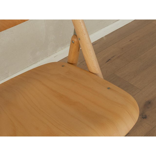 Brown SE 18 Chairs by Egon Eiermann for Wilde+Spieth, 1950s, Set of 4 For Sale - Image 8 of 10