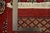Bokhara Rug 8′ X 10’1” Red Wool Tribal Hand-Knotted Oriental Carpet For Sale - Image 13 of 13