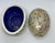 Vintage Black Bird Mold Inc. Hand Painted Multicolored Ceramic Egg Shaped Lidded Box For Sale In Washington DC - Image 6 of 13
