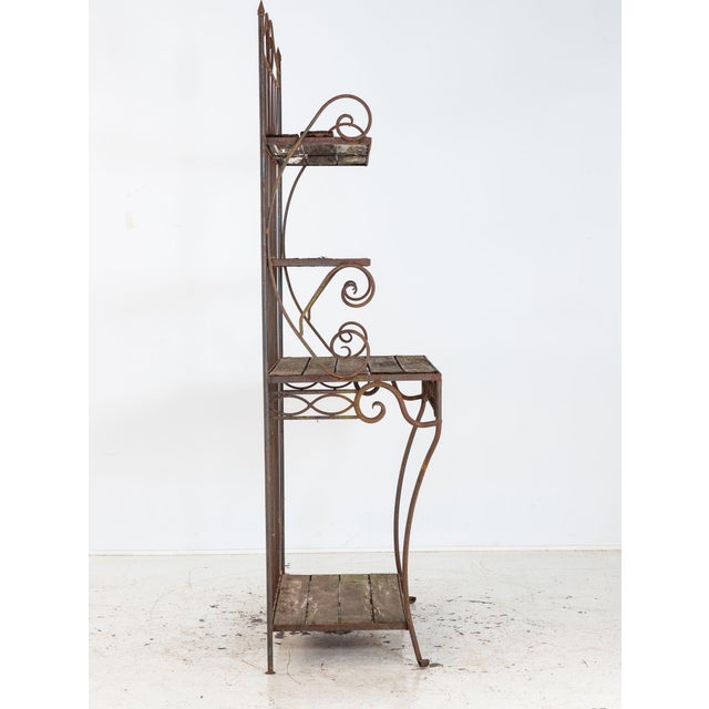 French Circa 1930 Wrought Iron Étagère / Boulangerie Racks For Sale In New York - Image 6 of 14