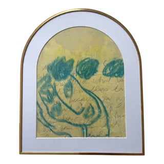 Contemporary Racheal Van Dyke Original Monoprint - 1 of 1, Framed For Sale