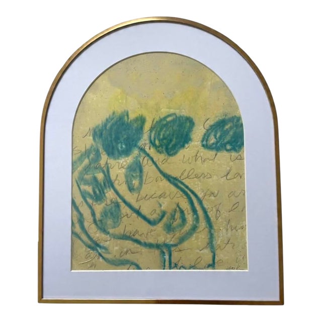 Contemporary Racheal Van Dyke Original Monoprint - 1 of 1, Framed For Sale