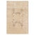Contemporary Botanic Beige Silk Rug by Doris Leslie Blau For Sale