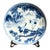 Chinese Ceramic Plate,Blue and White Porcelain Plate Hand Painted Cranes and Pine Pattern For Sale