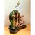 Late 20th Century Vintage Wood and Metal Maritime Assemblage Lamp For Sale - Image 5 of 12
