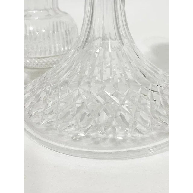 Glass Crystal Cut Glass and Decanter Set from Webb Corbett, 1960s For Sale - Image 7 of 10