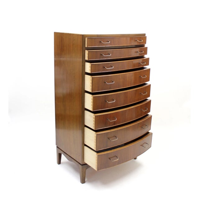 Mid-Century Modern Chest of Drawers by Ole Wanscher for A.J. Iversen, 1940s For Sale - Image 3 of 11