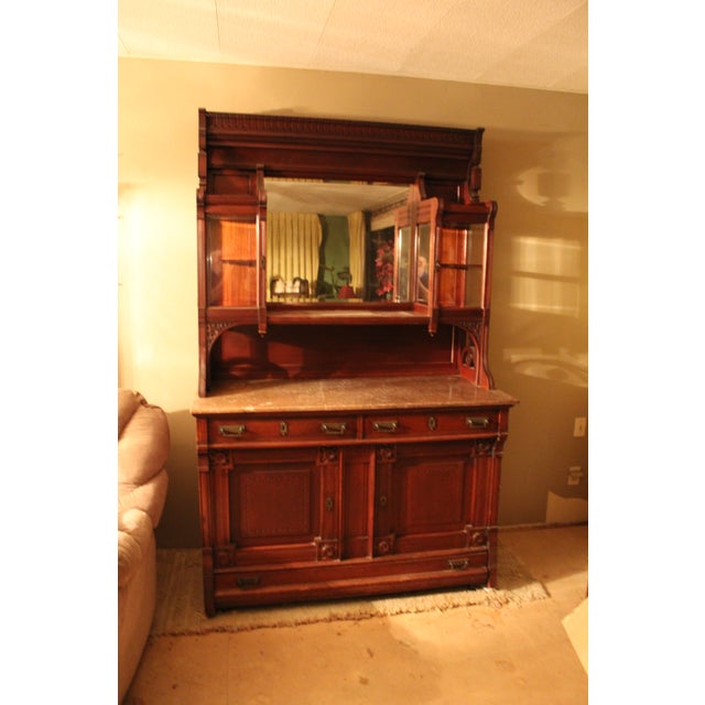 Brown Early 19th Century Eastlake Style Sideboard For Sale - Image 8 of 8