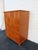 Mid-Century Modern Mid Century Modern Teak Hidden Office Armoire Workstation Cabinet 6671 For Sale - Image 3 of 18