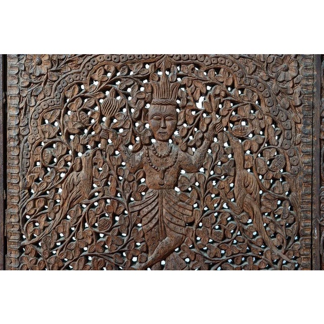 Anglo-Indian Rosewood Chair With Silk Paisley Upholstery For Sale - Image 11 of 12