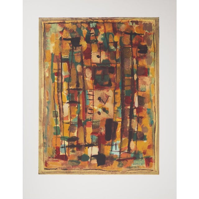Roger Bissiere, Composition abstraite, Lithograph For Sale - Image 7 of 7