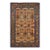 Antique Persian Lilihan Wool 5X7 Blue, Orange, Green & Rust Handmade Area Rug #9902439 For Sale
