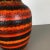 Ceramic Large Multi-Color Pottery Fat Lava Multi-Color Floor Vase from Scheurich, 1970s For Sale - Image 7 of 14