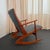 Wood 1960s Danish Modern Teak Rocking Chair by Holger Georg Jensen for Tønder Møbelværk For Sale - Image 7 of 12