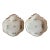 Old 18th C. Paris Porcelain Dihl Et Guerhard Sprig Cornflower Shell Shape Serving Dishes 1790 - 1800 - A Pair For Sale