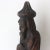 Vintage Carved Wood Monk Sculpture, Japanese Shou Sugi Ban Burned Wood For Sale - Image 6 of 10
