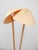 Mid-Century Modern Bamboo Floor Lamp with Yellow Metal Base, 1959 For Sale - Image 6 of 10