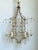Chinoiserie Vintage Swag Crystals Pagoda Chandelier For Sale - Image 3 of 12