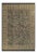 1990s Shabby Chic Botanical Inkalab Pak-Persian Black/ Tan Wool Rug - 10' X 14'3" For Sale