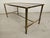 Metal Vintage Gold Brass Coffee Table, 1950s For Sale - Image 7 of 18