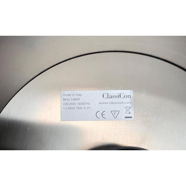 Minimalist Italian Metal and Glass Bell Light Pendant Lamp by Sebastian Herkner for Classicon For Sale - Image 16 of 18