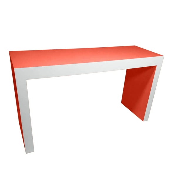 Mid-Century Modern Mid-Century Style Console With Custom Finish For Sale - Image 3 of 4