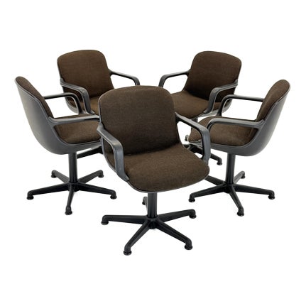 Mid-Century Modern Dek Chair By Charles Pollock for Comforto, 1970s For Sale