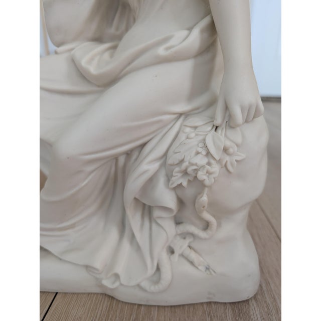Mid 19th Century 19th Century Minton Parian Sculpture "Tragedy" by John Bell For Sale - Image 5 of 15