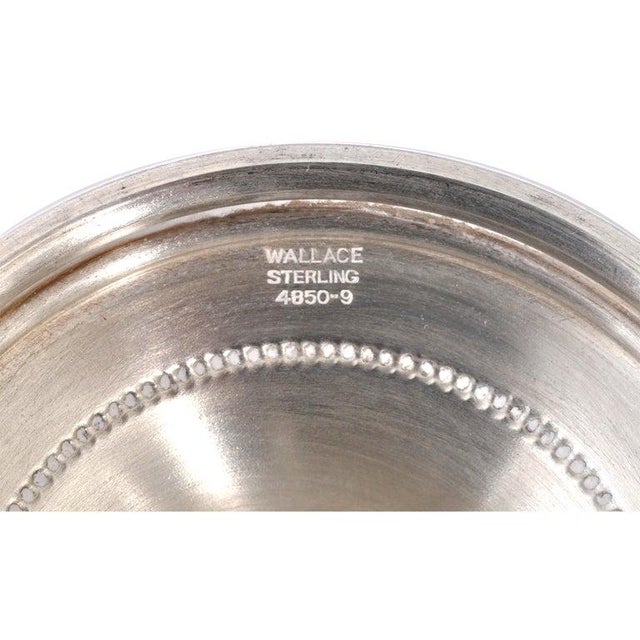 Silver Antique American Sterling Silver Tazza Compote Wallace & Son Grand Baroque 1925 For Sale - Image 8 of 8