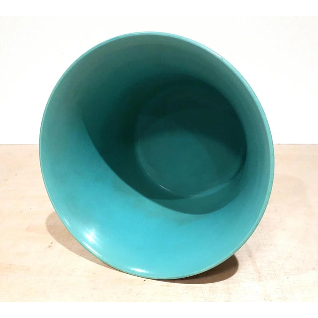 Chinese Porcelain Seafoam Green Bitong For Sale In Portland, OR - Image 6 of 9