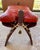 Rustic Vintage Camel Saddle Stool For Sale - Image 3 of 7