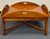 Chippendale Chippendale Style Cherry & Yew Wood Butlers Tray Coffee Table For Sale - Image 3 of 10