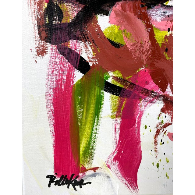 "Noodle Pond" Original Abstract Painting by Robbie Kemper For Sale In Cincinnati - Image 6 of 6