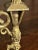 Vintage Gilt Bronze Pocket Watch Stand in Lamppost Form For Sale - Image 9 of 12