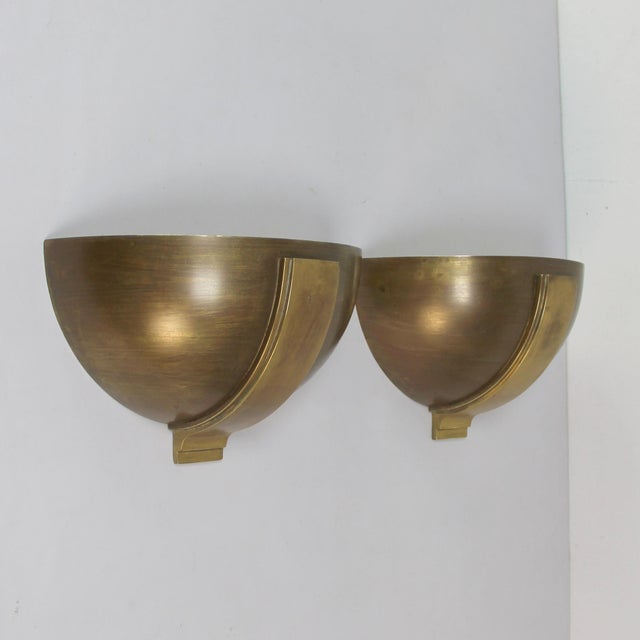 Art Deco Wall Lights, 1930s, Set of 2 For Sale - Image 3 of 10