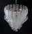Mid-Century Modern Vintage Italian Murano Glass Chandelier, 1984 For Sale - Image 3 of 12