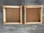 Oil Coastal Paintings in Thick Bamboo Frames. Pair For Sale - Image 11 of 12