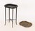 Victorian Papier Mache Tray Top Faux Bamboo Table For Sale - Image 9 of 9
