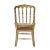 Napoleon III Style Chiavari Solid Wooden Hand-Crafted Gold Leaf Chair, France, 1960s For Sale - Image 4 of 8