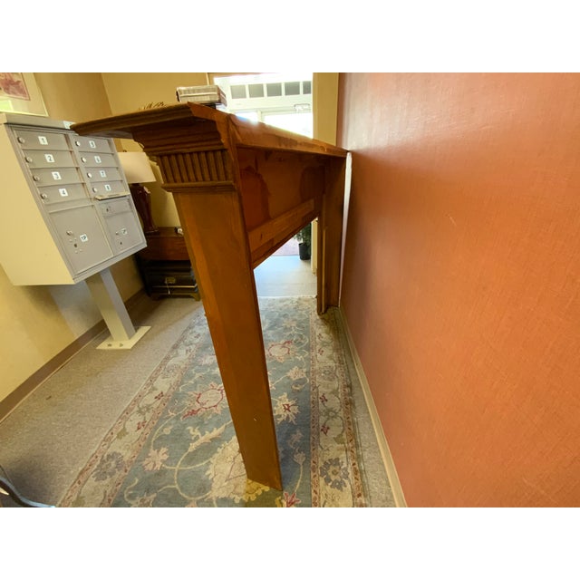 20th Century Handcrafted Federal Mantle Piece For Sale - Image 11 of 13