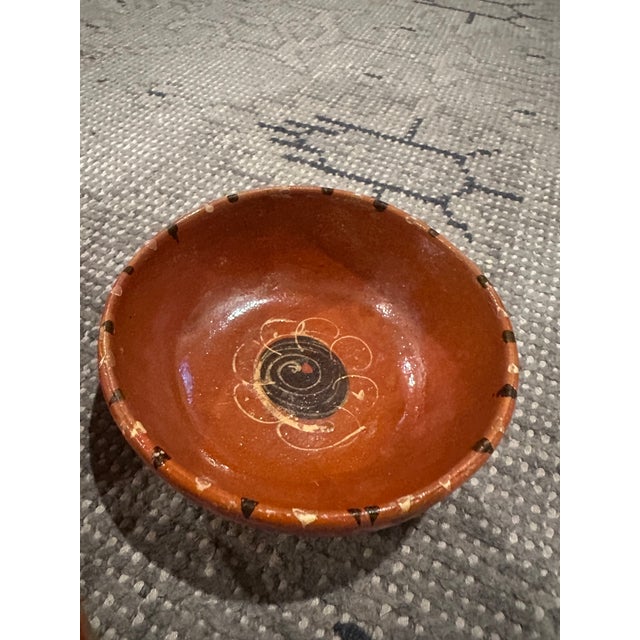 Ceramic Mexican Tlaquepaque Pottery Nesting Bowls For Sale - Image 7 of 8