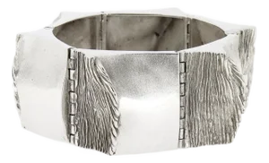 Finnish Modernist Matti Hyvärinen for Sirokoro Sterling Silver Link Bracelet