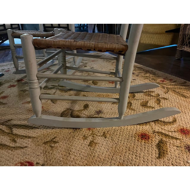 1950s Set of 4 Matching Child "Kennedy" Rockers Chairish