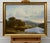 Textile Mountain Lake Oil Painting of a Loch in the Scottish Highlands by British Artist 1980 Circa For Sale - Image 7 of 14