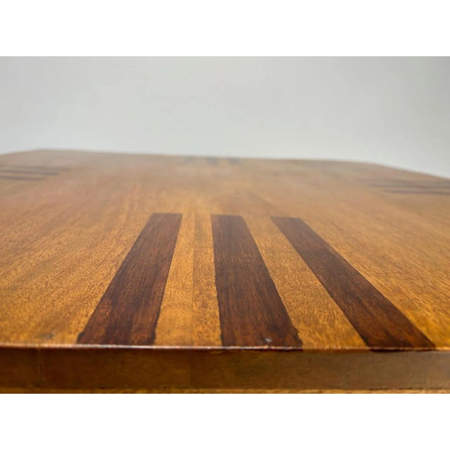 Sculptural Décon Coffee Table in Wood, Italy, 1970s For Sale - Image 4 of 10