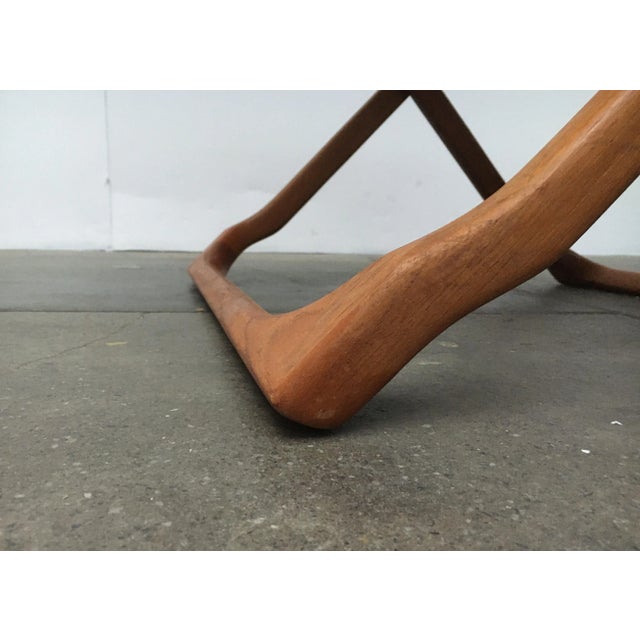 Mid-Century Danish Teak Folding Table from Juul Kristensen For Sale - Image 9 of 18