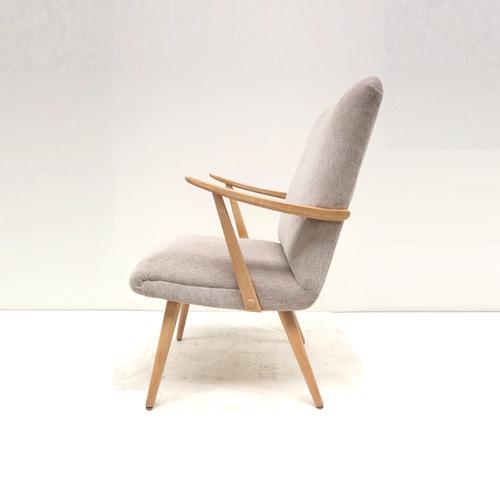 Mid-Century Upholstery Armchair, 1950s For Sale - Image 5 of 7
